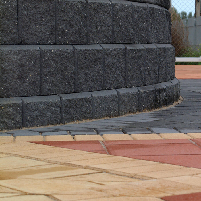 Junior Block Retaining Wall Block Adelaide Allan Block Adbri Masonry