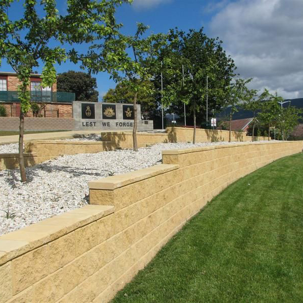 Textured Easy Lock Block Adelaide Retaining Wall Block Tasman Blocks