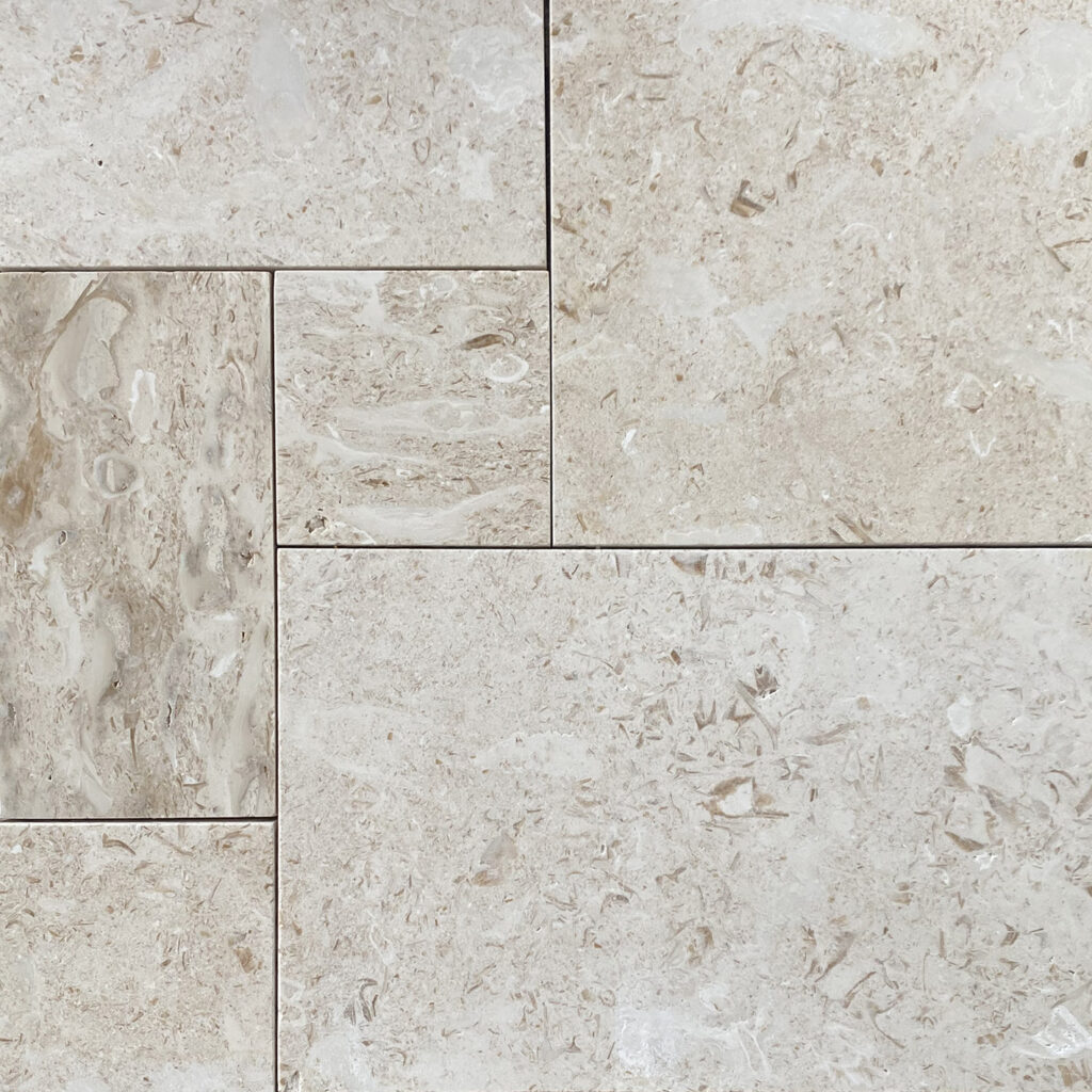 Beige Limestone Pavers | French Pattern Limestone Pavers Adelaide