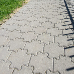 Pacepave Side Pathway - Charcoal 195 x 195 Pavers