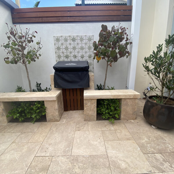 Country Blend Travertine | Patio | Matthew OGrady Landscape Designs10