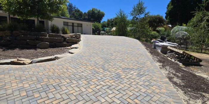 Driveway Paving | Commercial Brick Paver 60mm | Coppertone | Hills Endless Landscapes2